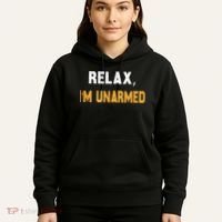 Funny Relax I’M Unarmed Hand Amputee Hoodie thumb 5