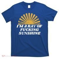 Funny Retro I'm A Ray Of Fucking Sunshine Gift T-Shirt thumb 0