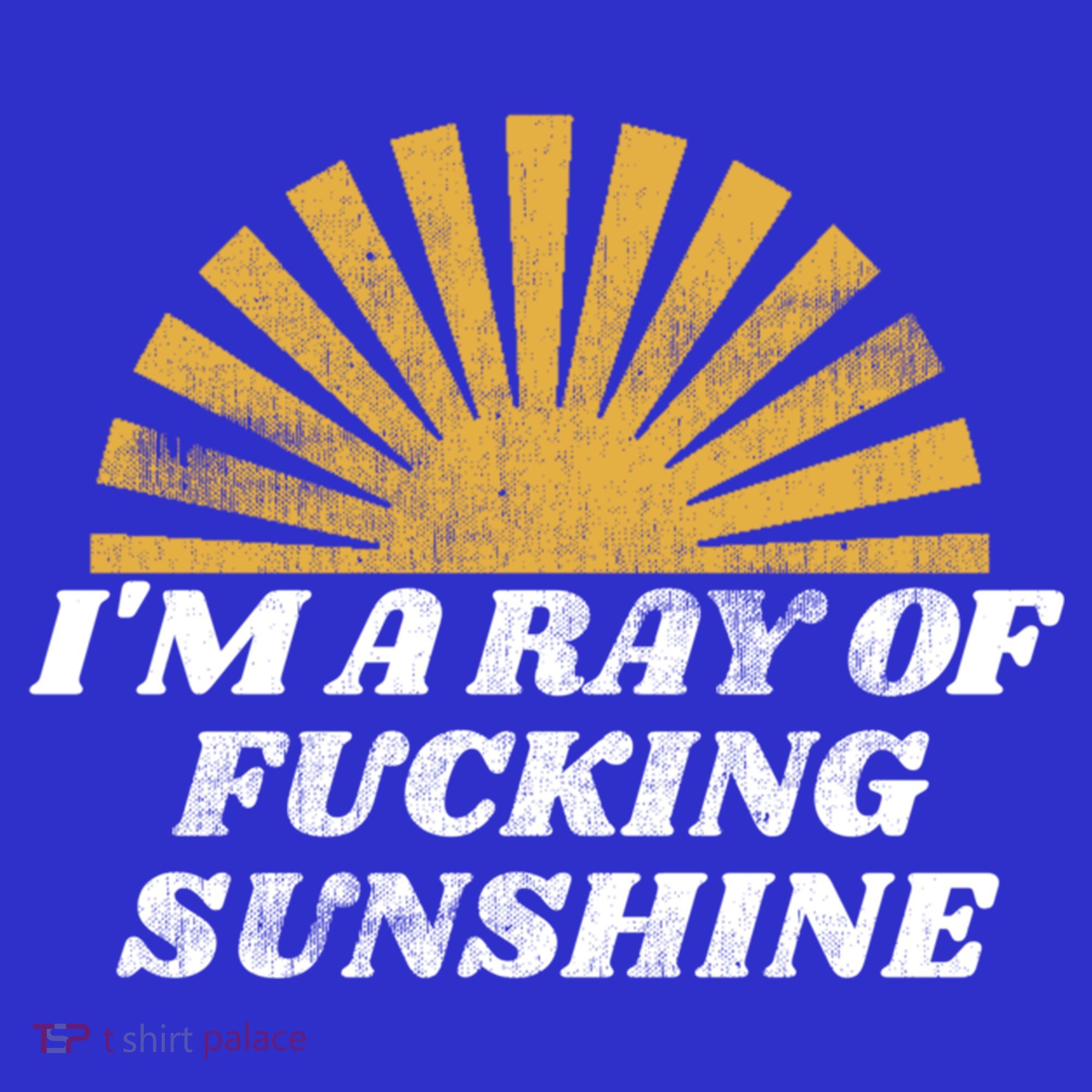Funny Retro I'm A Ray Of Fucking Sunshine Gift Women's Tank Top