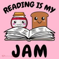 Funny Reading Is My Jam for Teacher Nerd Bookworm Book Lover Coaster thumb 2