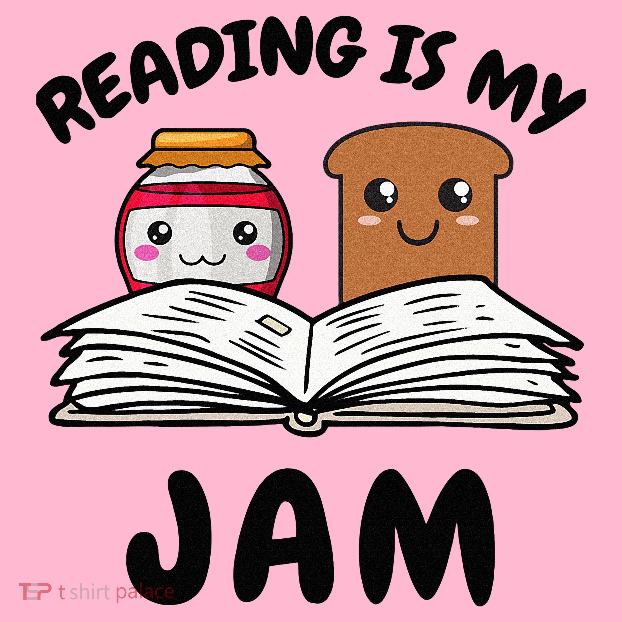 Funny Reading Is My Jam for Teacher Nerd Bookworm Book Lover Coaster