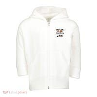 Funny Reading Is My Jam for Teacher Nerd Bookworm Book Lover Toddler Zip Fleece Hoodie thumb 0