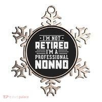 Funny Retirement I'm Not Retired I'm A Professional Nonno Ornament thumb 0