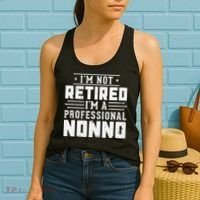 Funny Retirement I'm Not Retired I'm A Professional Nonno Women's Tank Top thumb 2