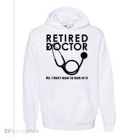 Funny Retired I Dont Want To Look At It Doctor Retirement Comfort Colors Garment-Dyed Hooded Sweatshirt thumb 0