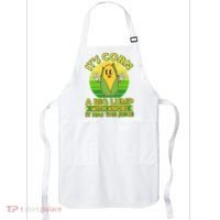 Funny Retro It's Corn A Big Lump With Knobs It Has The Juice Apron thumb 0