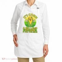Funny Retro It's Corn A Big Lump With Knobs It Has The Juice Apron thumb 2