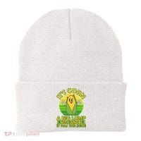 Funny Retro It's Corn A Big Lump With Knobs It Has The Juice Beanie thumb 0