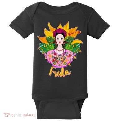Frida Kahlo Baby Bodysuit