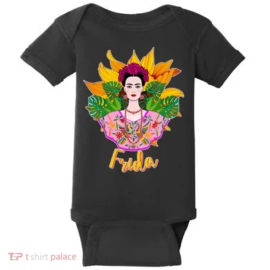 Frida Kahlo Baby Bodysuit