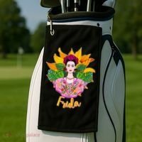 Frida Kahlo Golf Towel thumb 2
