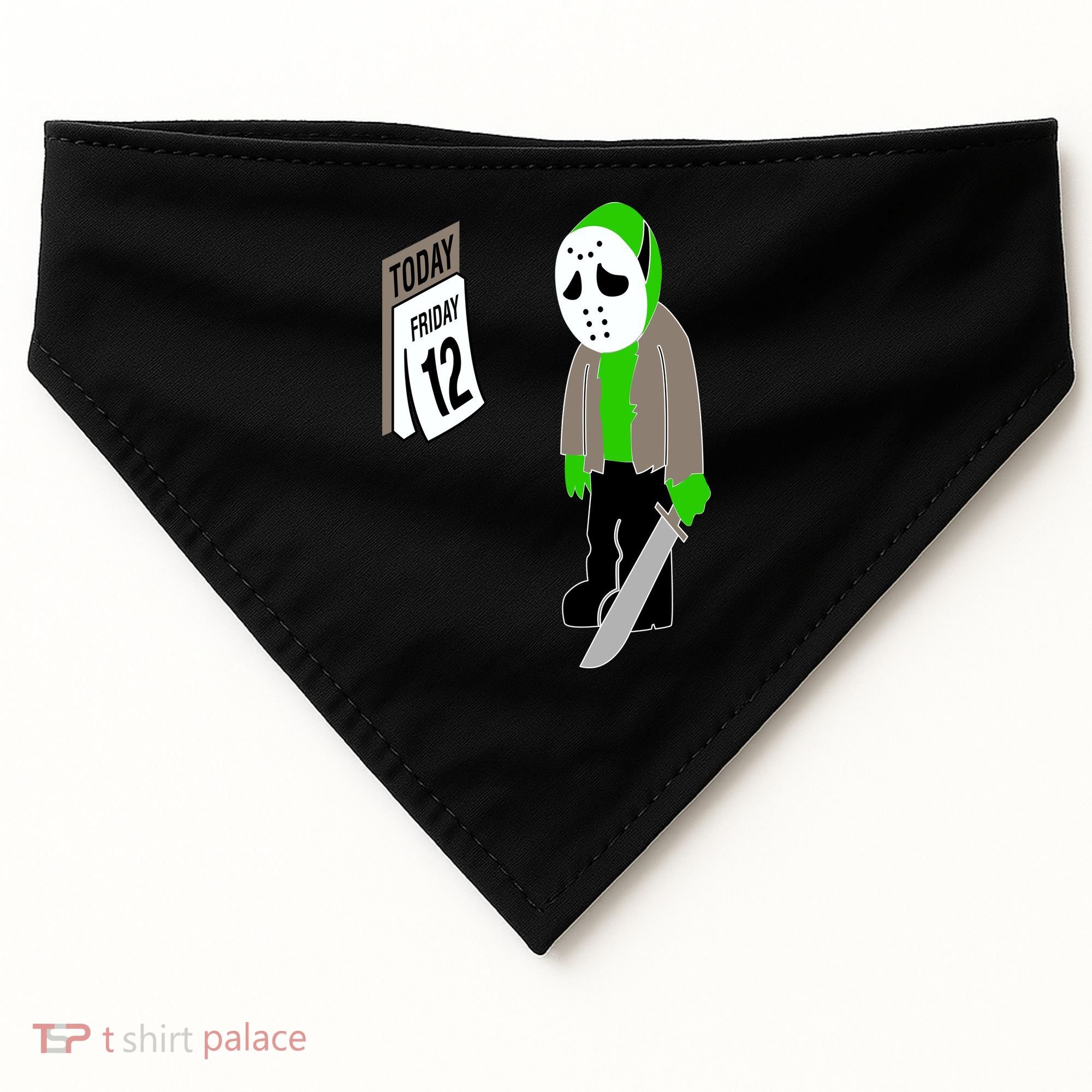 Friday The 12th USA-Made Doggie Bandana