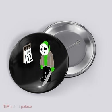 Friday The 12th Button