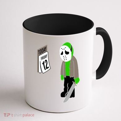 Friday The 12th Coffee Mug back