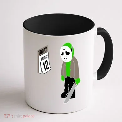 Friday The 12th Coffee Mug back