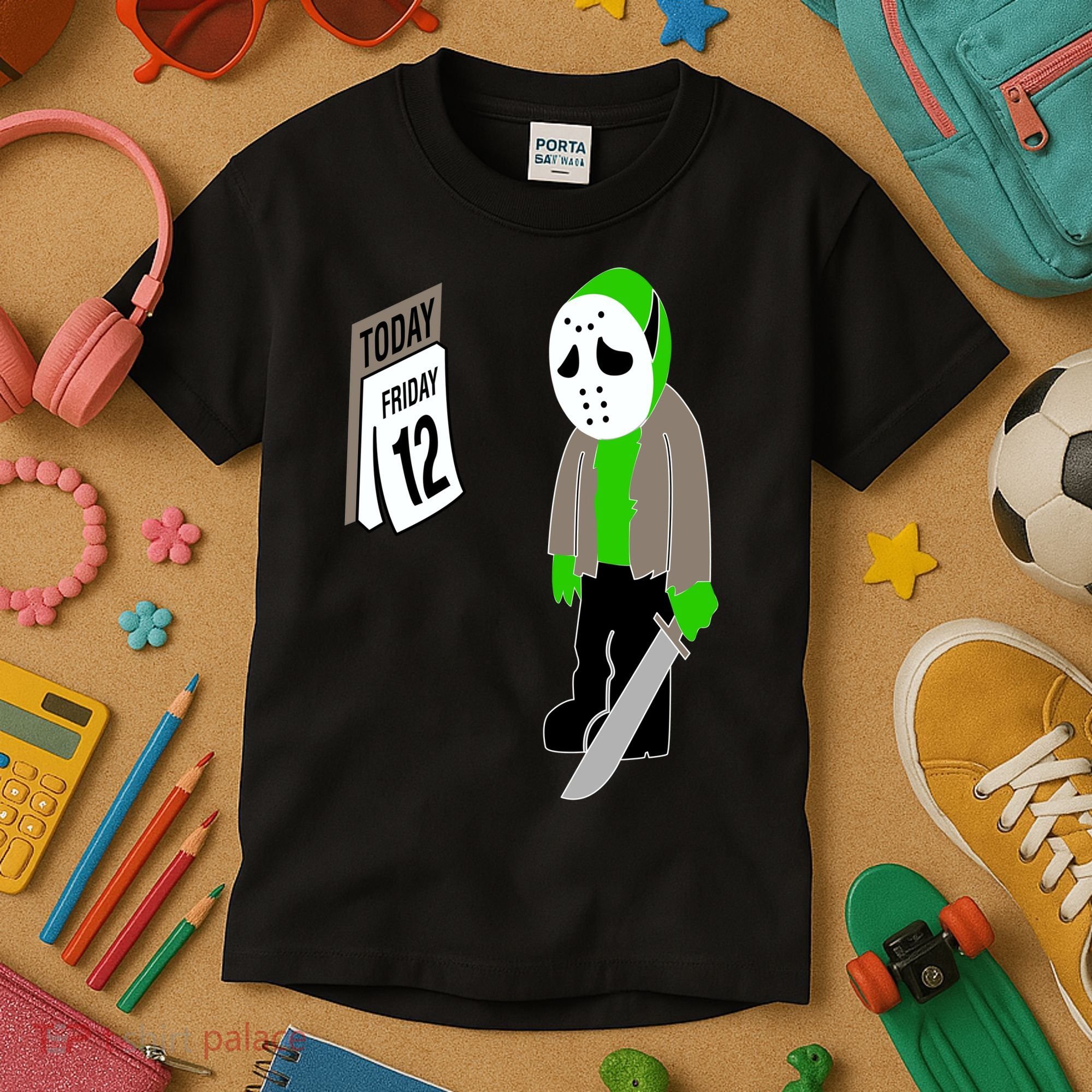 Friday The 12th Kids T-Shirt