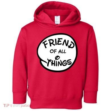 Friend of all Things Toddler Hoodie