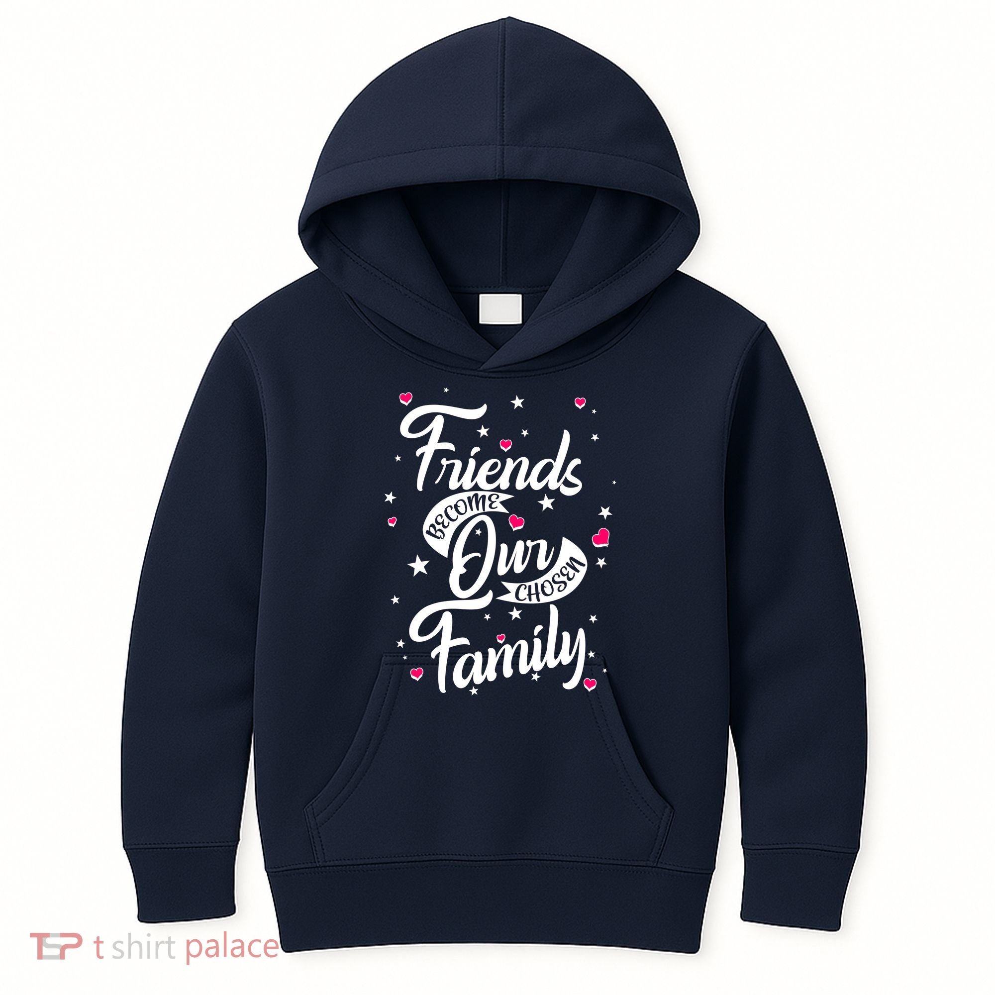 Friends Become Our Chosen Family Kids Hoodie
