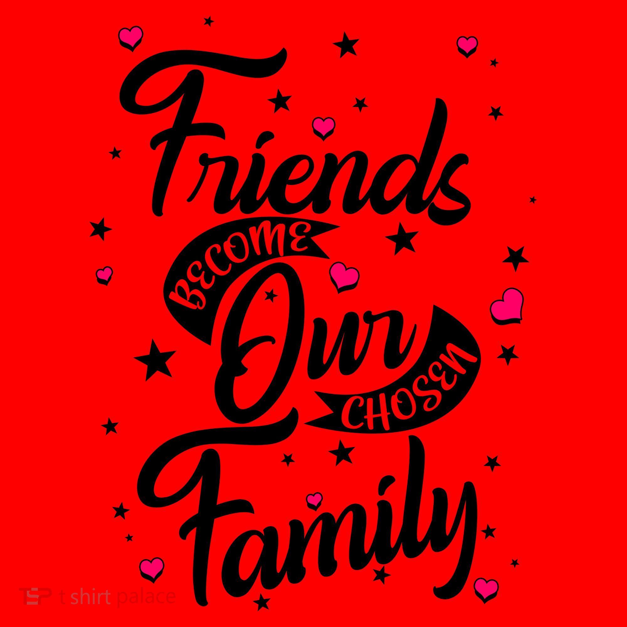 Friends Become Our Chosen Family Santa Hat