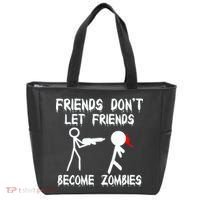 Friends Don't Let Friends Become Zombies Tote Bag thumb 0