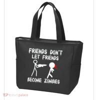 Friends Don't Let Friends Become Zombies Tote Bag thumb 3
