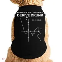 Friends Don't Let Friends Derive Drunk Doggie Tank thumb 0