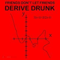 Friends Don't Let Friends Derive Drunk Santa Hat thumb 1