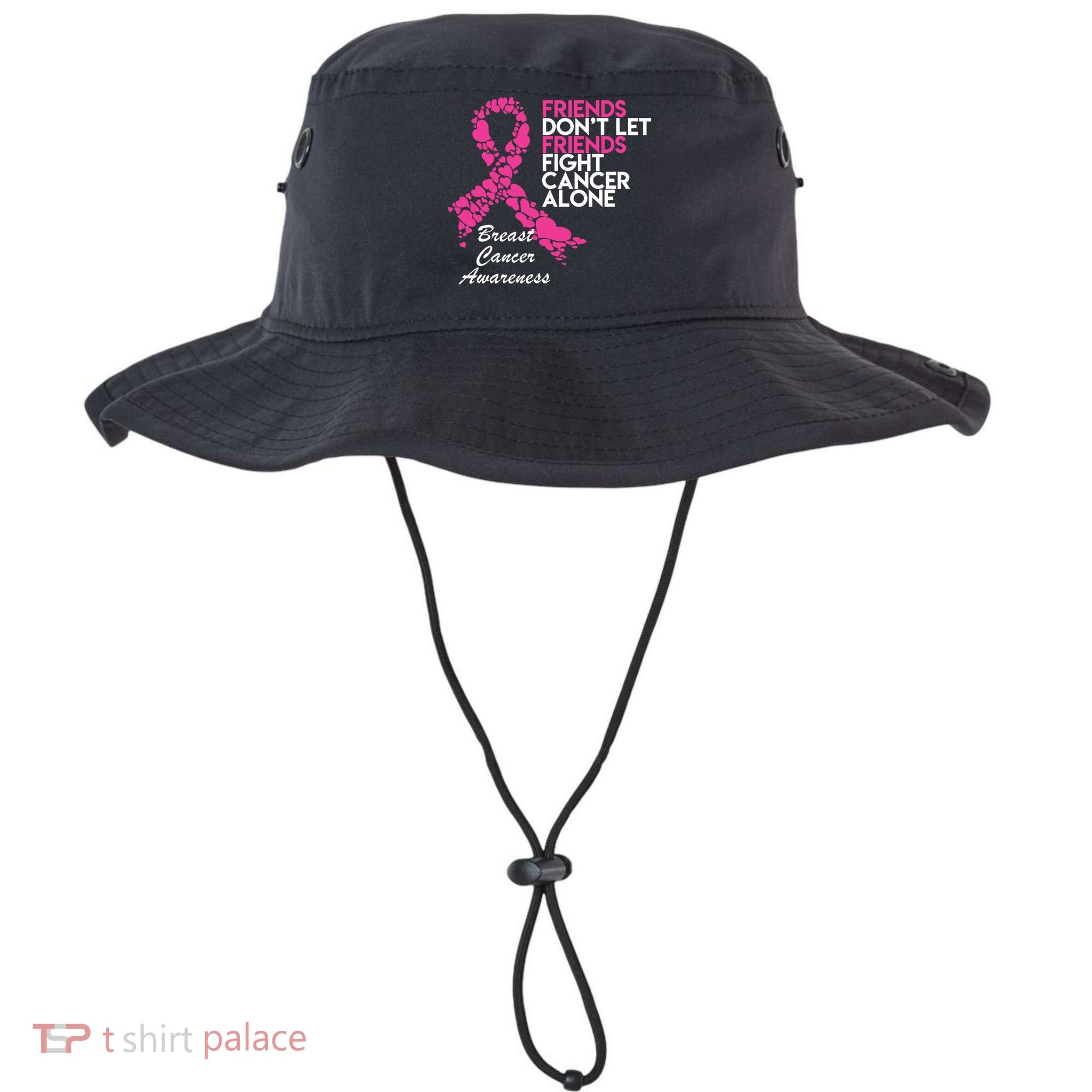 Friends Don't let Friends Fight Breast Cancer Alone Bucket Hat
