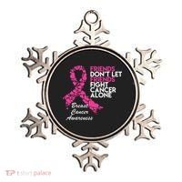 Friends Don't let Friends Fight Breast Cancer Alone Ornament thumb 0
