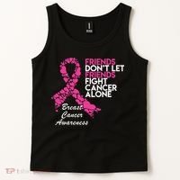 Friends Don't let Friends Fight Breast Cancer Alone Tank Top thumb 2