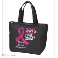 Friends Don't let Friends Fight Breast Cancer Alone Tote Bag thumb 3