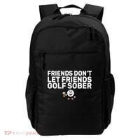Friends Don't Let Friends Golf Sober Backpack thumb 0