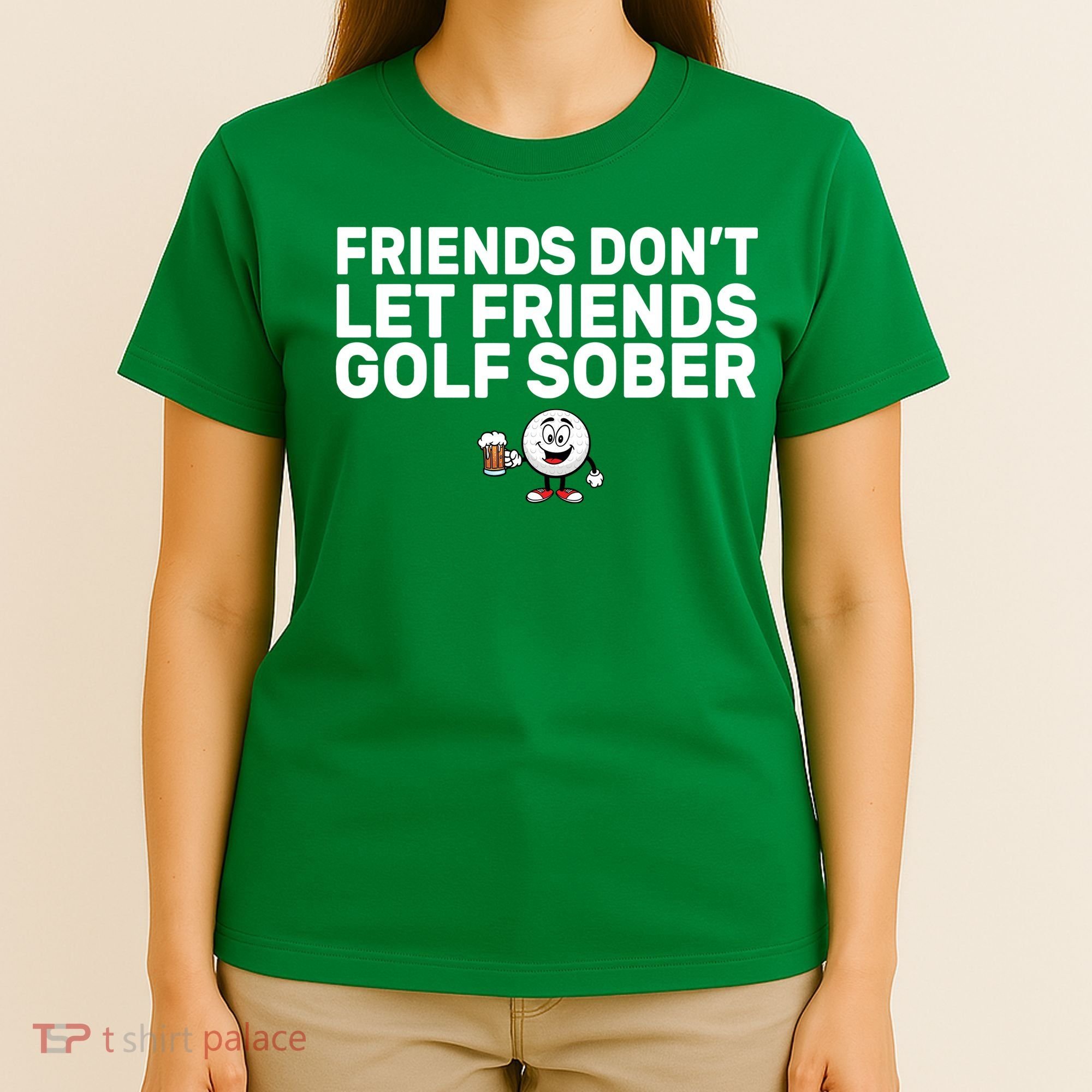 Friends Don't Let Friends Golf Sober T-Shirt