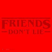 Friends Dont Lie Santa Hat thumb 1