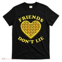Friends Dont Lie Waffle Heart T-Shirt thumb 0