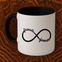 Friends Forever Infinity Symbol Coffee Mug thumb 2