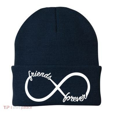 Friends Forever Infinity Symbol Beanie