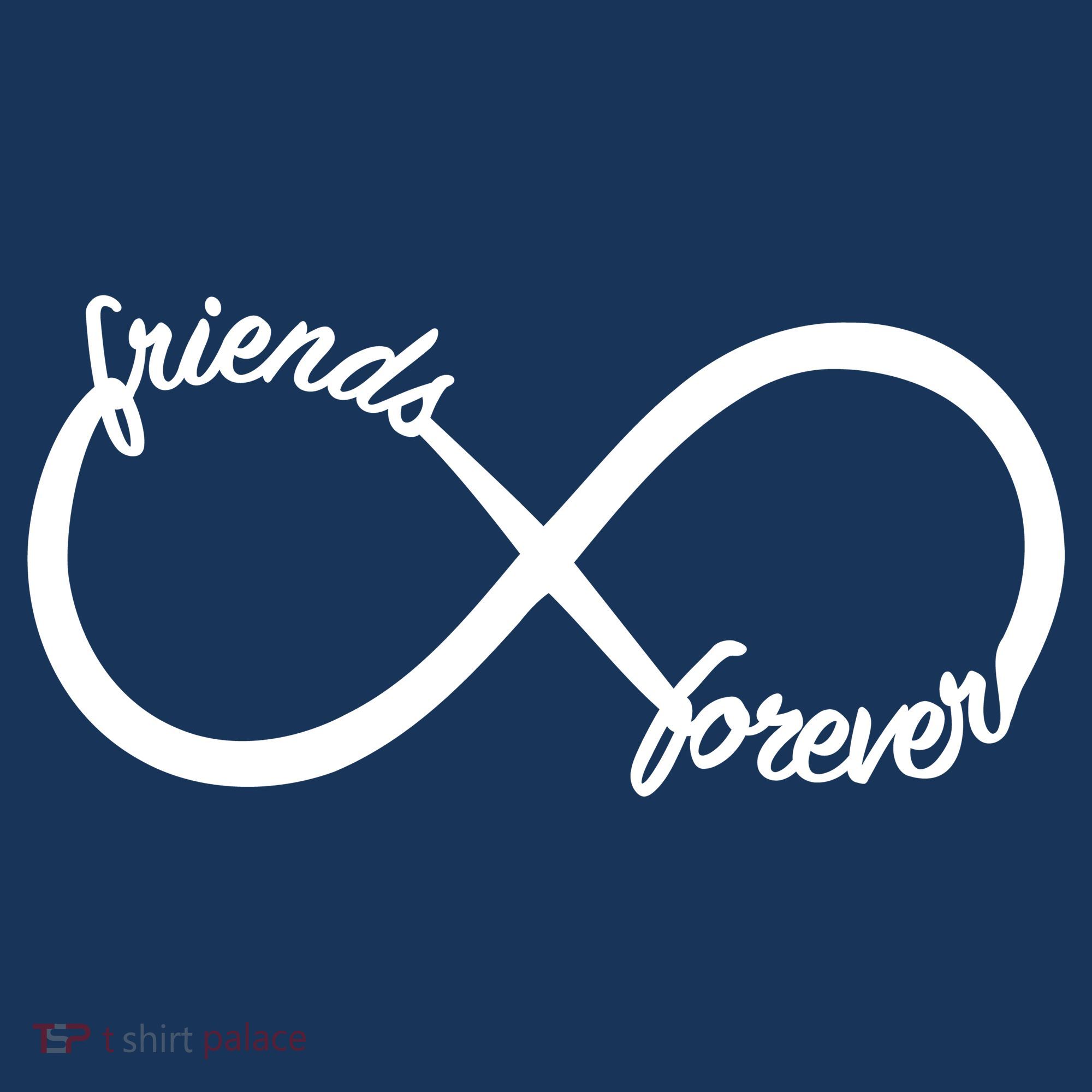 Friends Forever Infinity Symbol Women's Tank Top