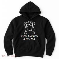 Friends Giving Funny Thanksgiving Hoodie thumb 0