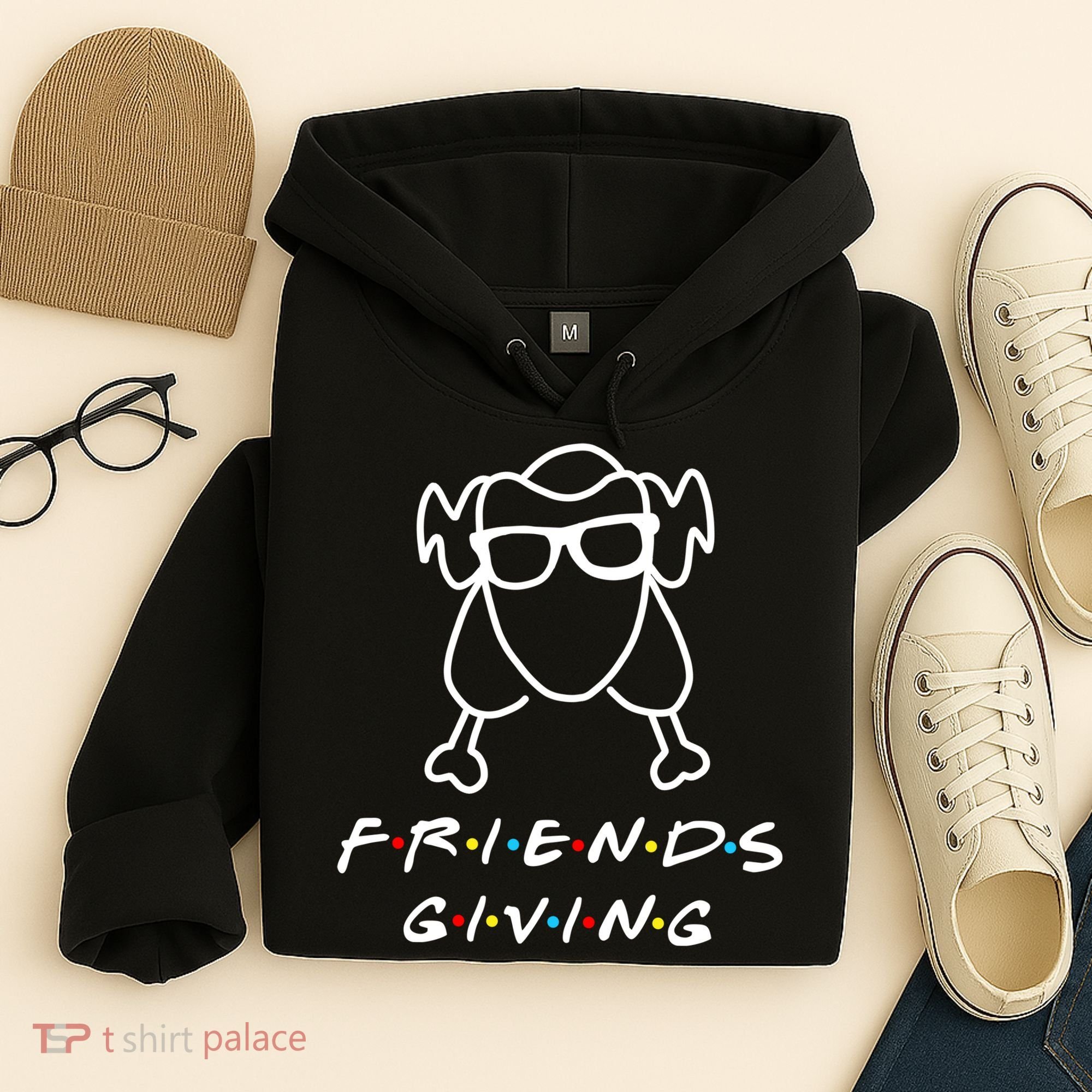 Friends Giving Funny Thanksgiving Hoodie