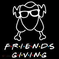 Friends Giving Funny Thanksgiving T-Shirt thumb 7