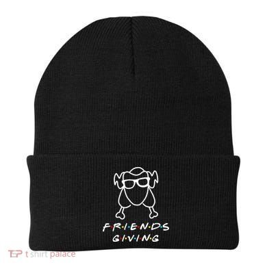 Friends Giving Funny Thanksgiving Beanie