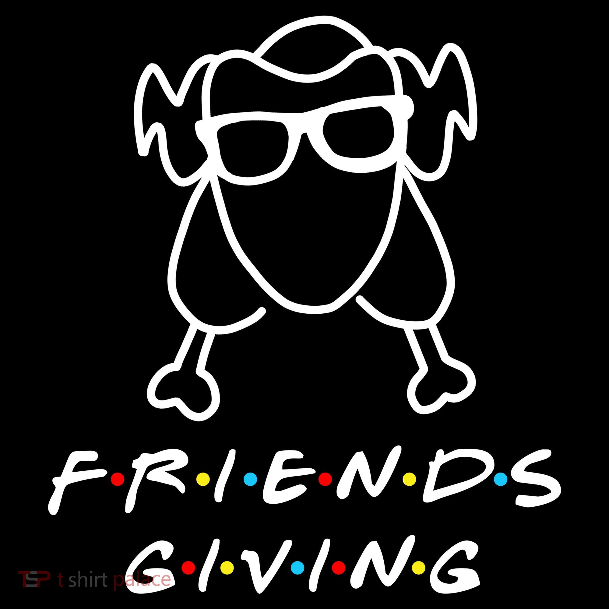Friends Giving Funny Thanksgiving Mousepad