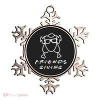 Friends Giving Funny Thanksgiving Ornament thumb 0