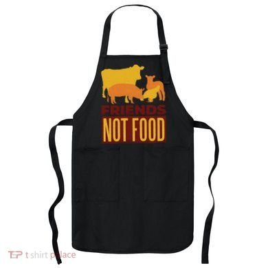 Friends Not Food Apron