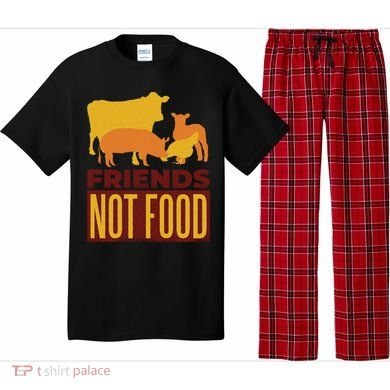 Friends Not Food Pajama Set