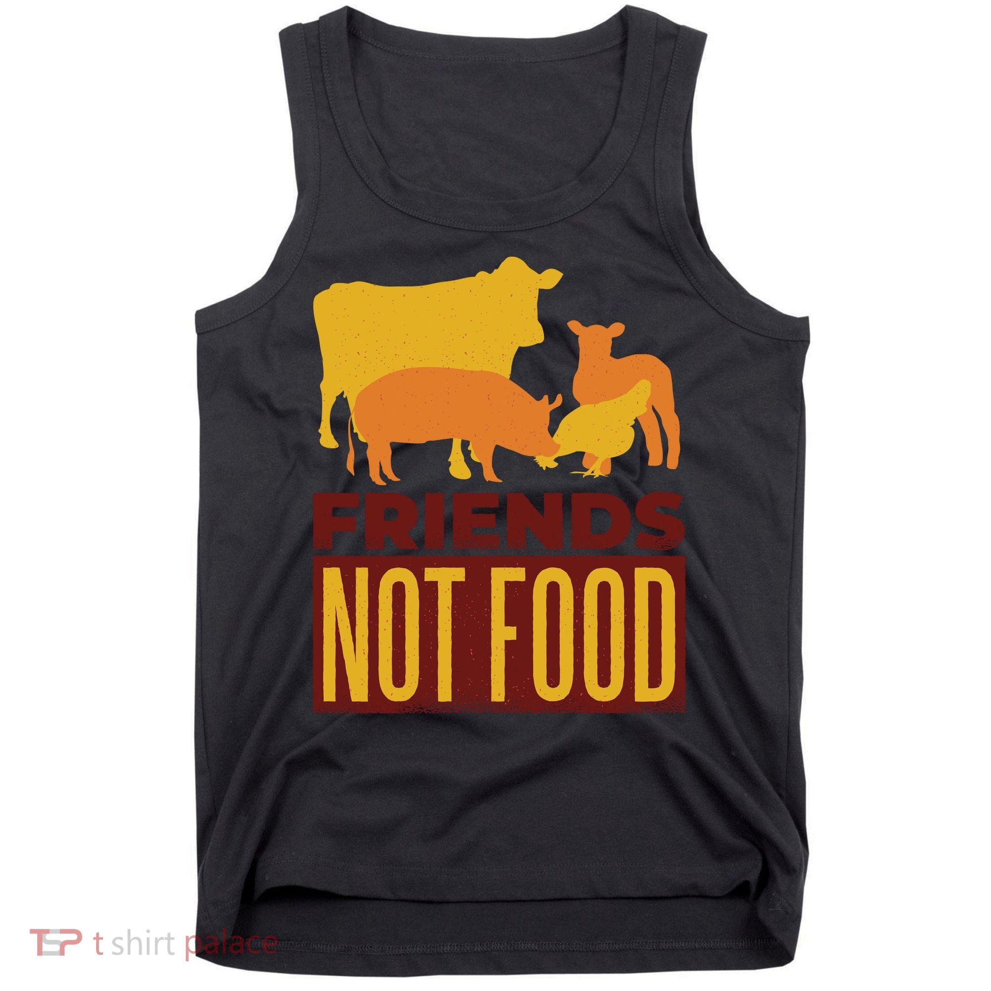 Friends Not Food Tank Top