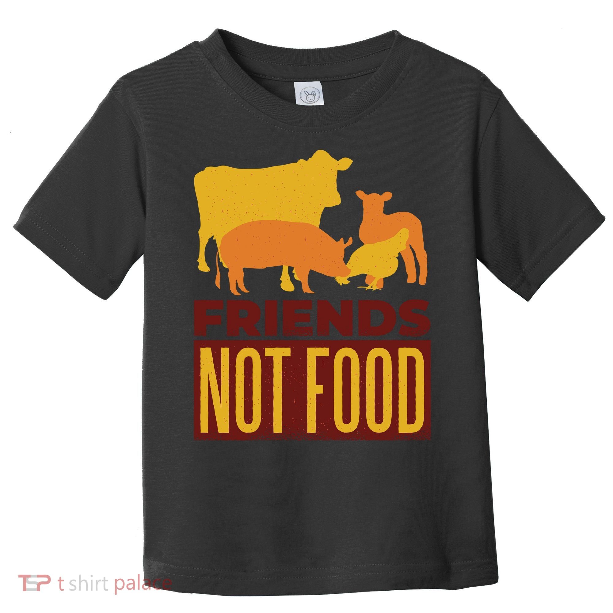 Friends Not Food Toddler T-Shirt