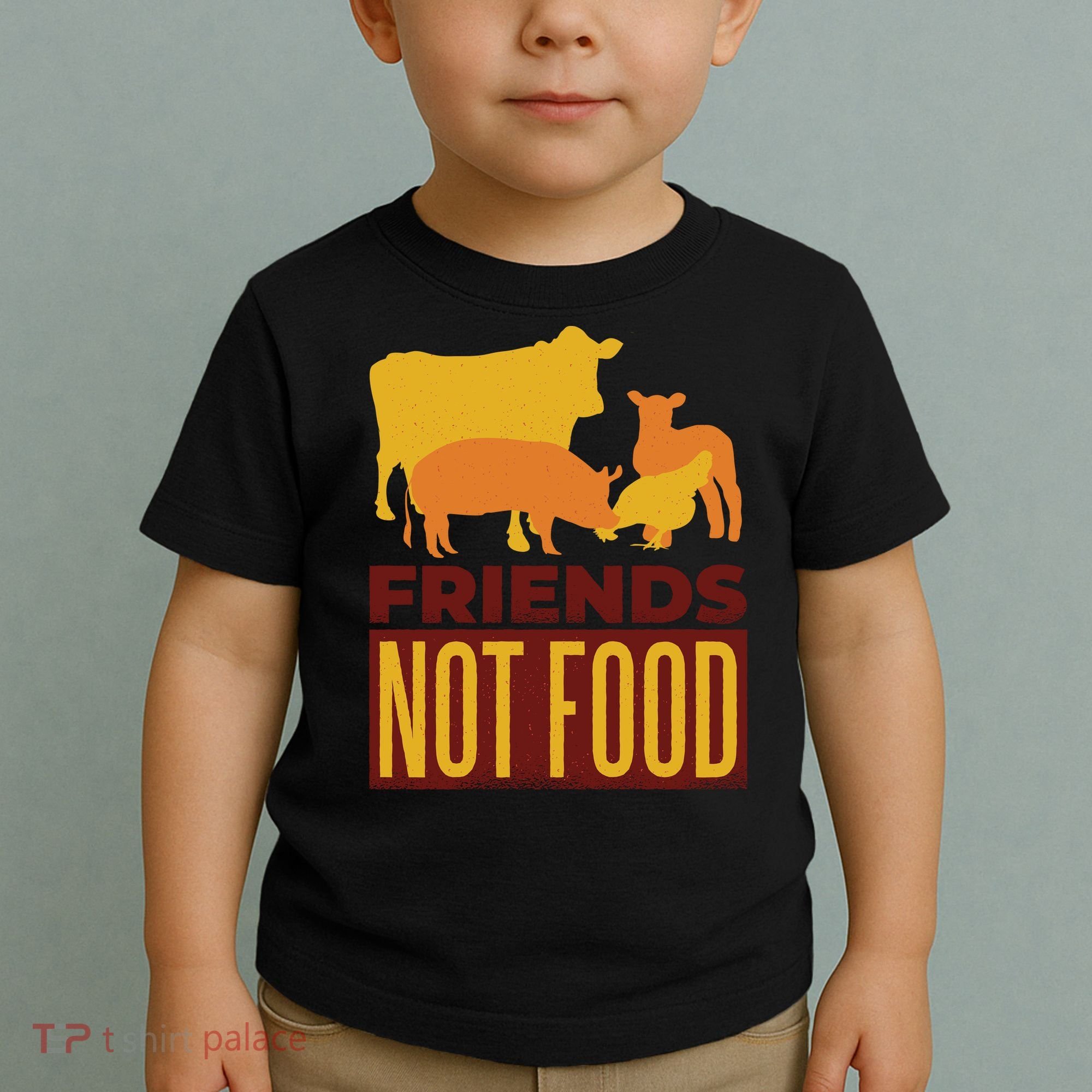 Friends Not Food Toddler T-Shirt