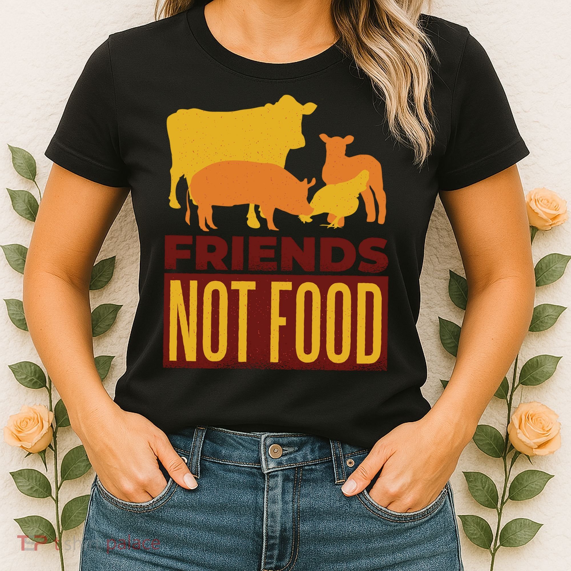 Friends Not Food Women's T-Shirt